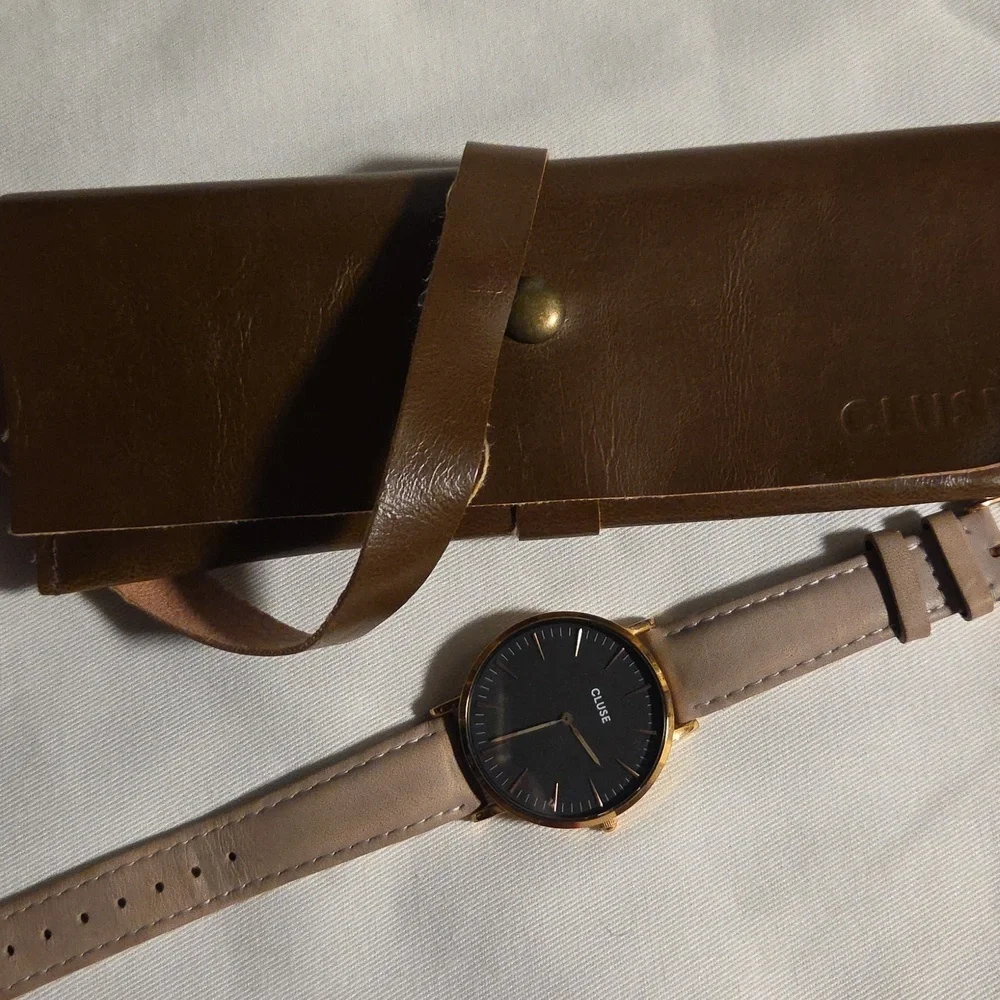 Cluse La Bohème Gold Black/Grey Ladies Watch
